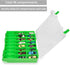 ALCYON Double Sided Toy Storage Organizer Case for Hot Wheels, Matchbox Cars, Mini Toys, Small Dolls, 48 Compartments -