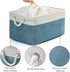 TheWarmHome Storage Baskets - Extra Large 3 Pack 17x14x10 inch Storage Bins for Organizing Baby Clothes, Dog Toys, Home