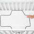 Portable Washable Diaper Changing Mat - Waterproof Newborn Changing Pad with Wave Design