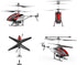 BUSSGO 30Mins Flight(2 7+1 RC Helicopter, Remote Control Helicopter for Kids with Batteries), LED Light Modes, Altitude