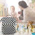 LIMHOO 3 1 Backpack, in Diaper Bag Multifunction Large Baby Bags with Changing Pad & Stroller Straps, Waterproof Nappy