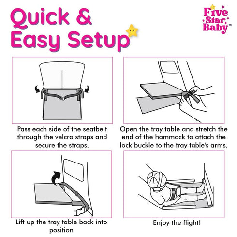 Toddler Airplane Bed - Ultimate Airplane Travel Essential | Portable Airplane Seat Extender for Kids | Perfect Airplane