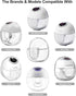 Gowing S32 24mm 2 Sets Wearable Breast Pump Replacement Parts Compatible with Wearable Breast Pump, Include Duckbill