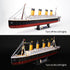 CubicFun Titanic 3D LED Puzzles for Adults, 88 CM, 266 Pieces, Titanic Toys for Home Decor and Gifts