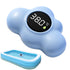 Generic Swimming Bathtub Temperature Gauge PP Cloud Shaped Waterproof Digital Thermometer | LED Display Bath Safety Toy