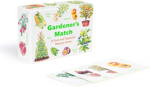 Laurence King Gardener's Match A Fruit and Vegetable Memory Game