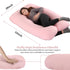 57 Inch Amagoing Pregnancy Pillow, U Shaped Maternity Full Body Pillow for Sleeping, Support for Women with Hip, Leg