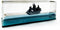 Unsinkable Black Pearl Pirate Simulator Toy Wavey Boat in a Box for Car Decoration and Gifts