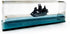 Unsinkable Black Pearl Pirate Simulator Toy Wavey Boat in a Box for Car Decoration and Gifts