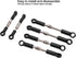 RC Tie Link Rods Set, Steering Linkage Rod for RC Car, Tie Rod Set for WLtoys 144001 144002 Remote Control Cars