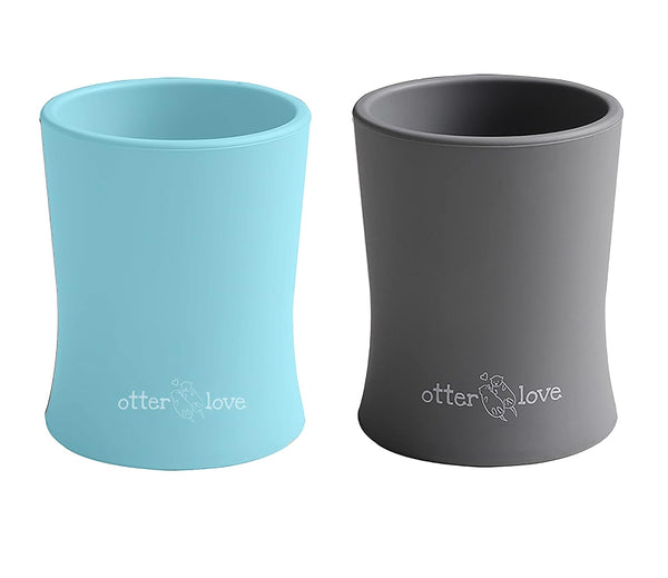 otterlove Silicone Baby & Toddler Training Cup - Pediatric OT Approved, Unbreakable, Perfect for Baby Led Weaning