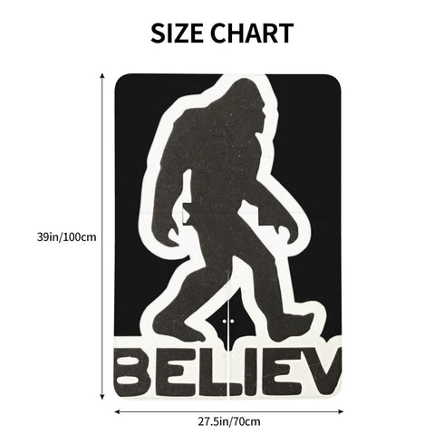 Zhbvncp I Believe Bigfoot Baby Car Seat Cover & Breastfeeding Nursing Cover - Breathable Stretch Fabric Multi-Use