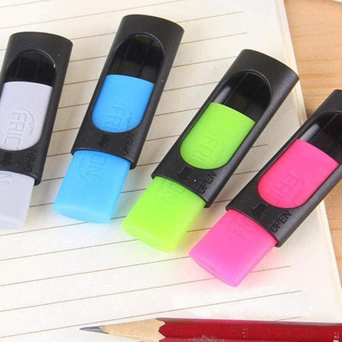 4 Pcs Friction Ink Eraser, Ink Rubber for Erasable Pen, Stationery Office School Supply Gift