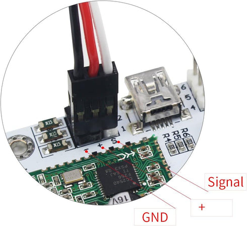 LD-3015MG Standard Full Metal Gear Digital Servo with 17kg High Torque for RC Robot Car