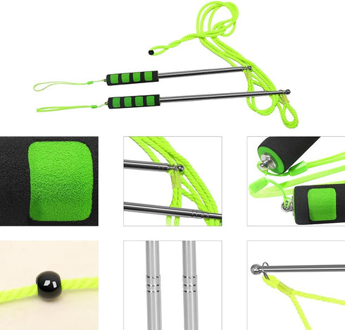 Stainless Steel Giant Bubble Wand, Telescopic Design Outdoor Toy for Kids, Best for Birthday Party Bubble Favors
