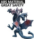 4 Inch Realistic Detail Dragon Toy Set, 12 Pcs Mini Dragon Figures with Gift Box for Kids