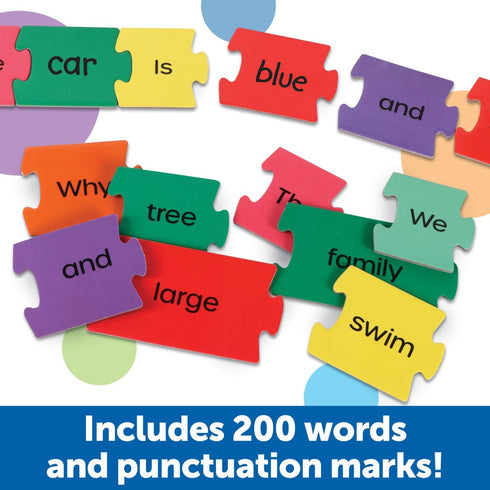 Learning Resources Skill Builders! Sentence Puzzles - Educational Games for Kids, 112 Pieces