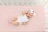 Sweet Jojo Designs Fitted Baby Crib Sheets, Blush Pink, Standard Size for Girls, Infant Nursery, Toddler Room