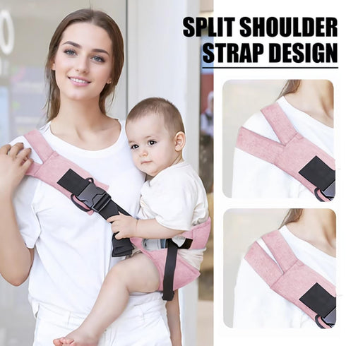 (7-44 LBS, 6-48 Easy to Wear Baby Sling Carrier - Compact Toddler Carrier with Adjustable Strap, Soft Padding, Non-Slip