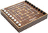 Nine Mens Morris Board Game, Marble Strategy Game, Solid Wooden Game with
