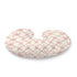 KuphiL10C Cute Bows Flowers Floral Pattern Nursing Pillow Cover, Unisex Bows Removable Breastfeeding Pillowcase