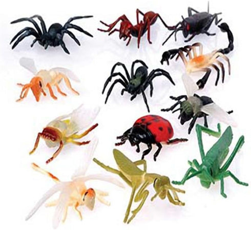 U.S. Toy Mini Insects, 1-Pack of 12
