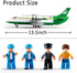 Building Blocks City Airplane Station Toy, 383 Pieces, STEM Learning Kits for 6-12 Years Old Boys