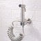 PDOLIGBDN for Simple Silver Press Spray Support Shower Unique Spring Hose,Premium Stainless Steel