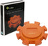 Exqline Wooden Hub for Mexican Train Dominoes Accessories with Felted Bottom - Solid Pine Mexican Train Game