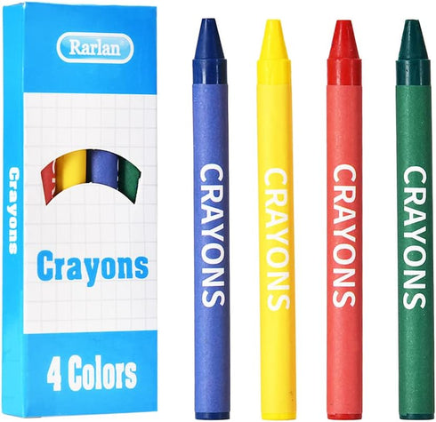 Rarlan 4 200 800 Count Crayons Bulk, Classic Colors, Boxes, Crayons