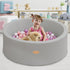 35.4" HARBOLLE Baby Ball Pit Soft Round Memory Foam Ball Pits NOT Included Balls Indoor Outdoor Playpen for Babies