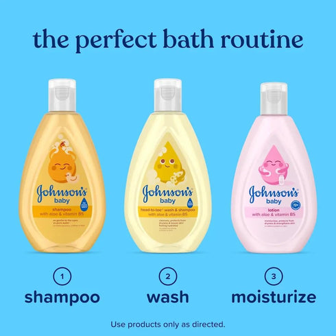 Johnson & Johnson 1.7 Oz Johnson's Baby Shampoo with Gentle Tear Free Formula, Travel Size, Fl