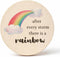 Rainbow Baby Pregnancy Announcement Birth Announcement Sign Newborn Sign