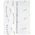 Ely’s & Co. Baby Boy/Girl Fitted Bassinet Sheets - 2 Pack, 100% Jersey Knit Cotton, Forest Grey Floral, 32”x16”x3”