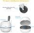 StarWin Pacifier Sanitizer Portable, UV Pacifier Case On The Go, Newborn Pacifier Holder Mini Storage Case for Travel
