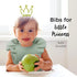3 JaGely Pcs Baby Food Bib for Eating Waterproof Washable Toddler Bib Soft Feeding Apron with Food Catcher for Toddler