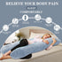 55 inch Chilling Home Pregnancy Pillows - U Shaped Maternity Pillow for Pregnant Women with Velvet Removable Cover