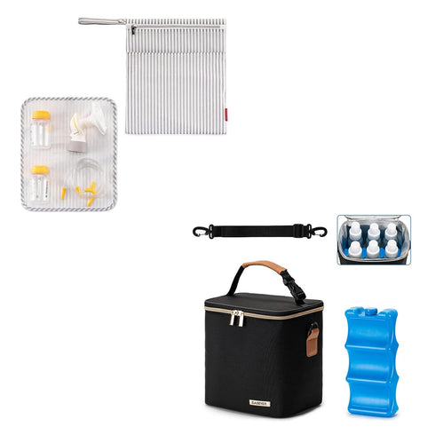 Waterproof Pump Parts Bag Breastmilk Cooler Bag