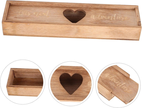 Wooden Pregnancy Test Kit Box - Unique Announcement Gift for Expectant Mothers