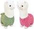 2 Pieces Llama Stuffed Animal - Cute Llama Plush Alpaca Toy - 11.8 inch Gift for Girls Boys Christmas Valentine's Day