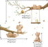 Runtoo Woodland Animal Wall Decals - Bear Stickers for Kids' Bedroom & Nursery Decor