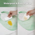 haakaa Lightweight Silicone Pocket Bib Ultra-Light & Foldable Travel Silicone Baby Bibs with Deep Food Catcher Pocket