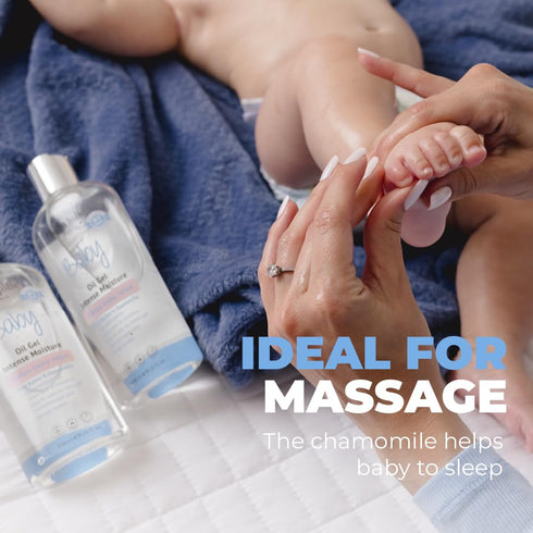 8Oz Baby Jolie Relaxing Baby Oil Gel with Shea Butter & Camomile Intensive Moisture