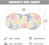 decor gift 4 Pack 22x11in Cotton Muslin Burp Cloth Breathable Blue Butterflies and Pink Flowers Feed Cloth for Unisex