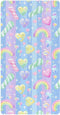 miaozhen Cotton Baby Crib Sheets Soft Breathable Cane Candy Cartoon Playard Mattress Sheets