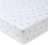 Burt's Bees Baby Essential Organic Cotton Fitted Crib Sheet, Breathable for Boy