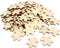 Juvale 100 Blank Wooden Puzzle Pieces for Crafts, DIY Art Projects, Unfinished Freeform Jigsaw Wood Puzzle