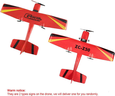 Z50 2.4G 2CH GoolRC RC Airplane, Remote Control Airplane, EPP Foam RC Plane Glider with Gyro RTF Easy to Fly