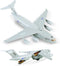 CORPER TOYS Diecast Plane Metal Pull-Back Aircraft Toys, Air Plane Model for Kids Birthday