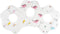 Tiny Twinkle Roundabout Drool Bibs - 360 Rotating Waterproof and Absorbent Teething